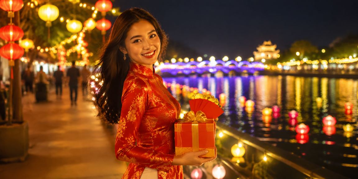 Khung cảnh chợ đêm Huế gợi lên trải nghiệm giải trí sôi động tại Việt Nam