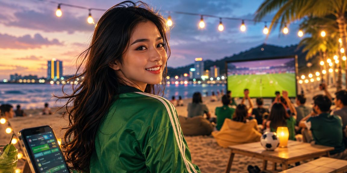 Người hâm mộ theo dõi kèo bóng đá trực tuyến tại Sài Gòn